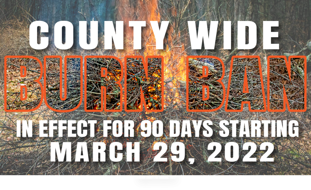 2022 Burn Ban Cameron County