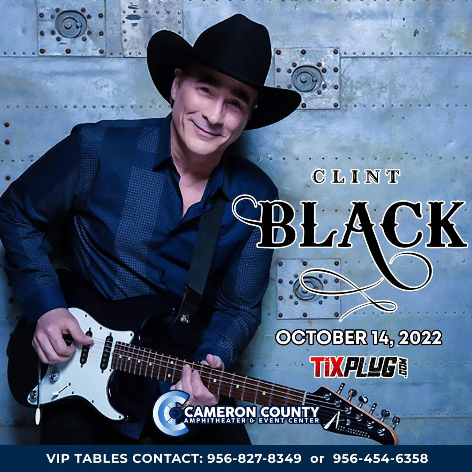 Clint Black Concert, October 14, 2022 Cameron County