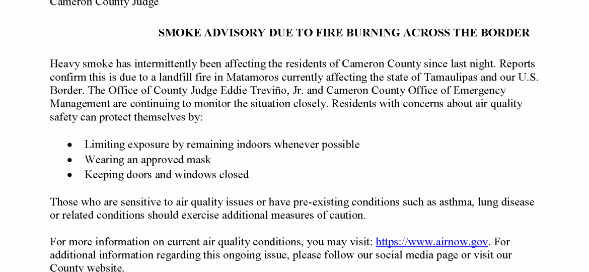 2024.8.22 PRESS RELEASE - AIR QUALITY ADVISORY (003)