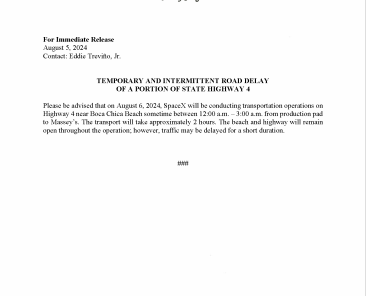 Road Delay Press Release.08.06.2024 (002)