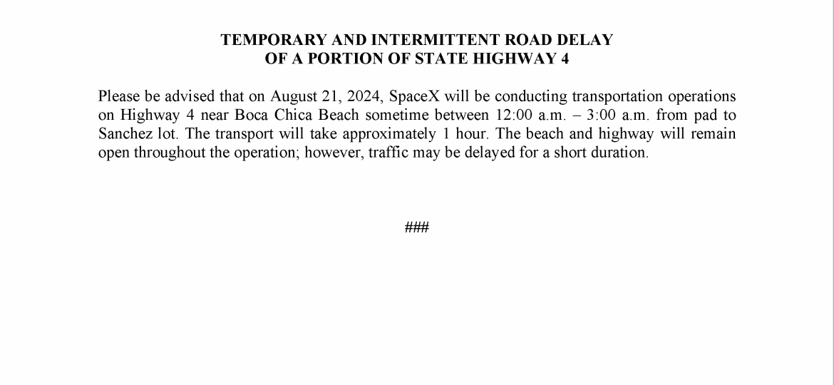 Road Delay Press Release.08.21.2024 (002)