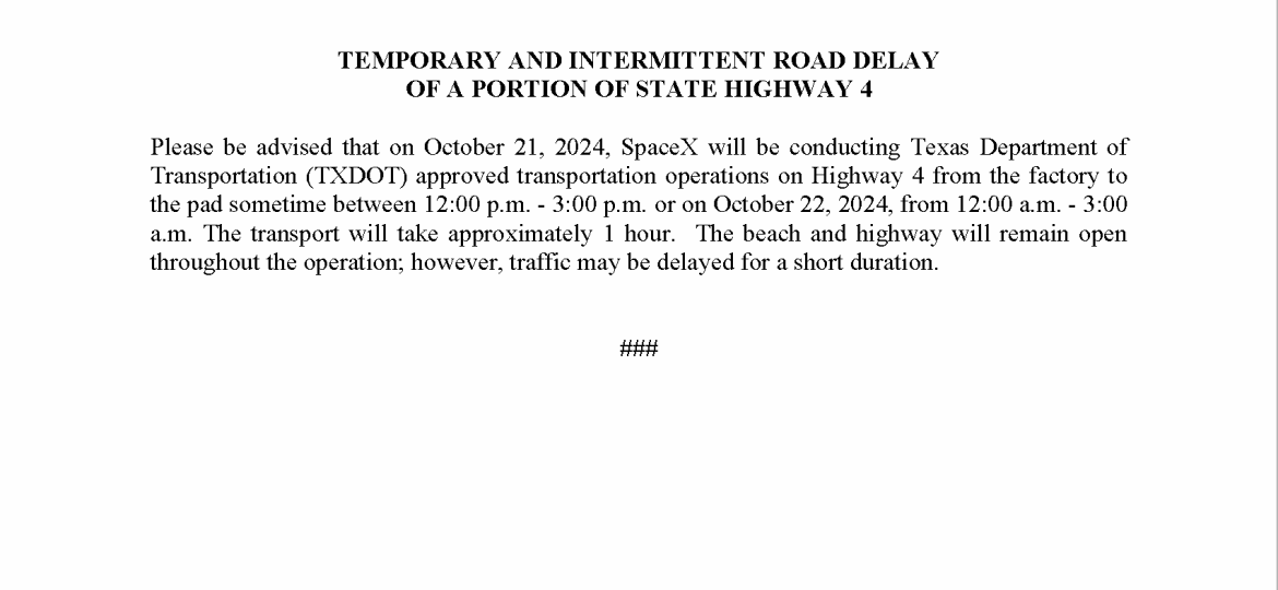 Road Delay Press Release.10.21.2024 (002)