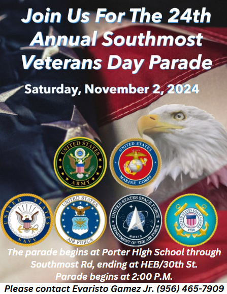 Veterans Day Parade Flyer