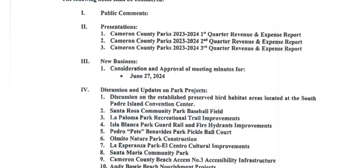 Agenda_Cameron County Parks Advisory Board Meeting_11-14-24 (002)