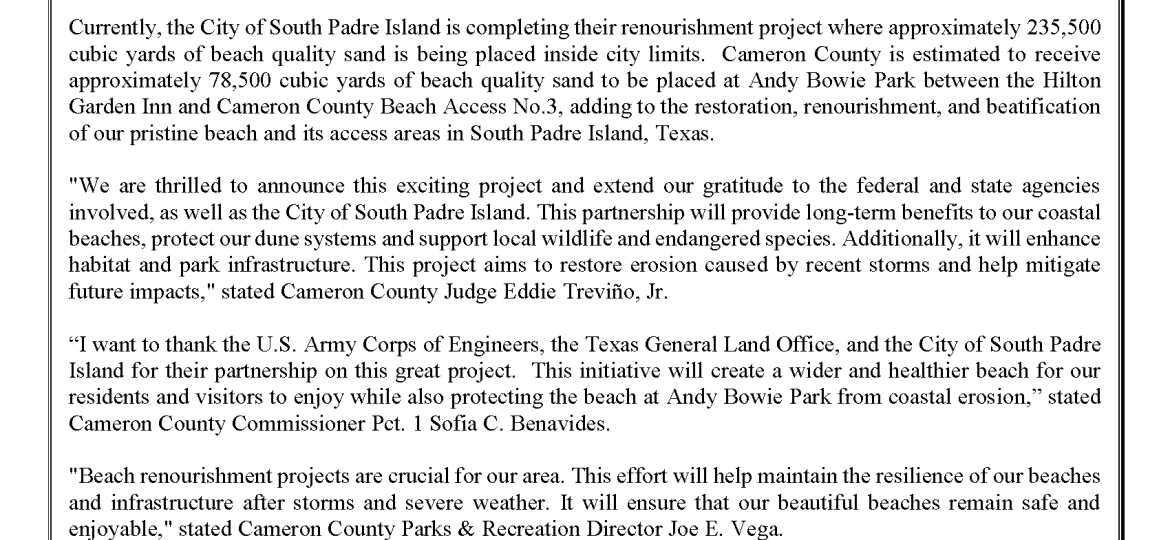 Andy Bowie Park Beach Nourishment Project_Press Release_11-5-24 (002)