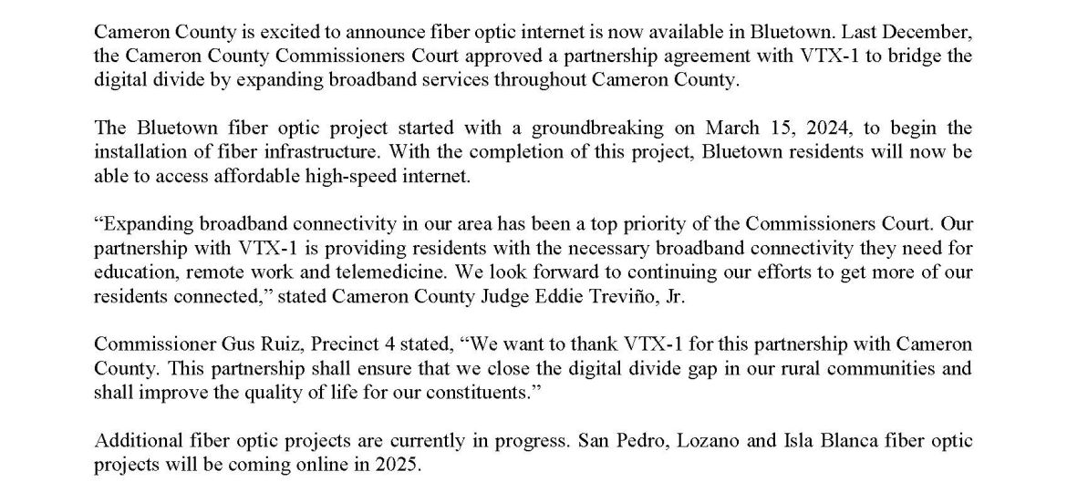 2024.12.16 - Press Release - Bluetown Internet