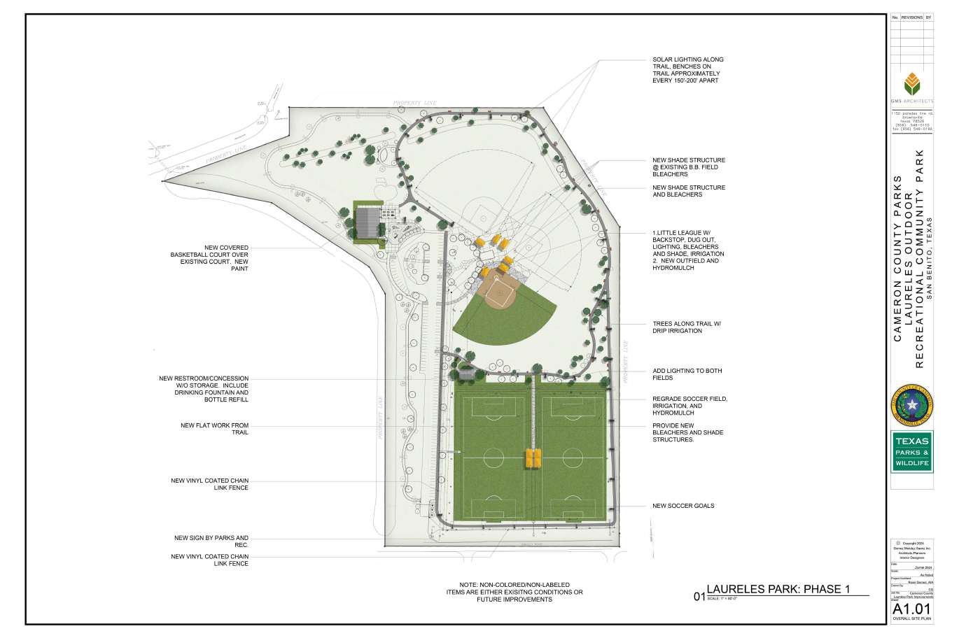 Laureles Park Rendering