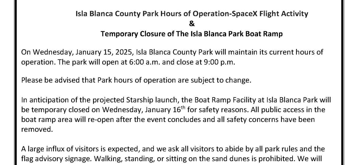 PR_Isla Blanca Park Hours of Operations__ Boat Ra_250114_213303